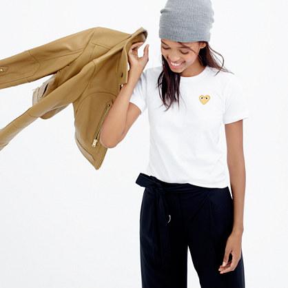 J.Crew PLAY Comme des Gar ons® gold heart T-shirt