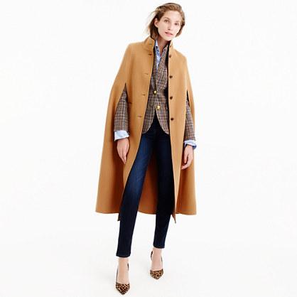 J.Crew Collection wool-cashmere cape