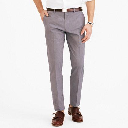 J.Crew Crosby suit pant in Italian microstripe cotton