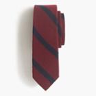 J.Crew Textured English wool-silk tie in stripe