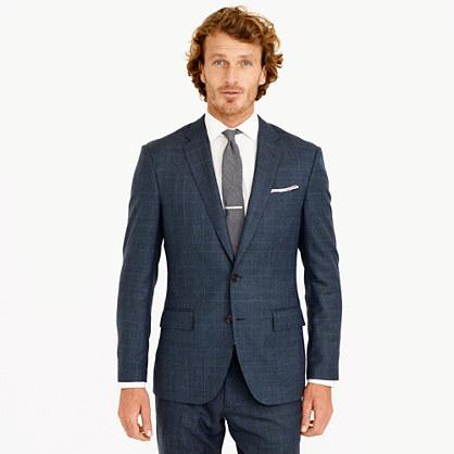 J.Crew Crosby suit jacket in glen plaid American wool