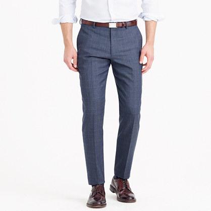 J.Crew Crosby suit pant in glen plaid American wool