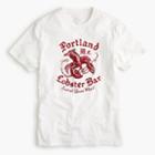 J.Crew Portland Lobster Bar graphic T-Shirt