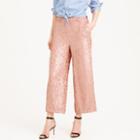 J.Crew Collection sequined Gazebo pant