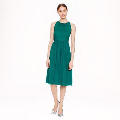 J.Crew Megan dress in silk chiffon
