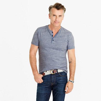J.Crew Slim short-sleeve flagstone henley