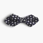 J.Crew Boys' silk bow tie in printed dot