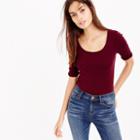 J.Crew Perfect-fit scoopneck T-shirt
