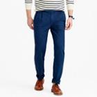J.Crew Wallace & Barnes double-pleated relaxed-fit military chino