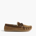 J.Crew Classic suede moccasin slippers