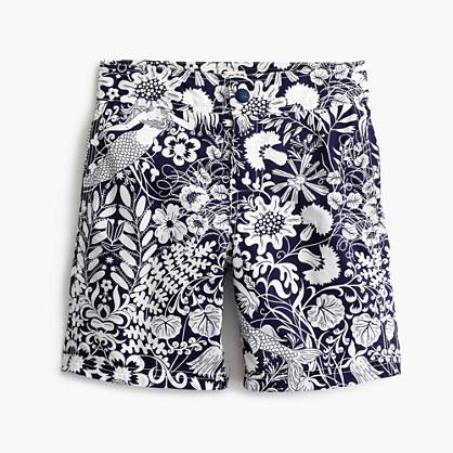 J.Crew Boys' snap-front board short in mermaid floral
