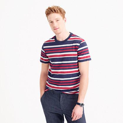 J.Crew Cotton T-shirt in wide stripe