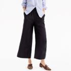 J.Crew Cropped silk pull-on pant