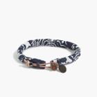 J.Crew Mikia bandana bracelet in navy