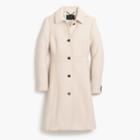 J.Crew Italian double-cloth wool lady day coat with Thinsulate