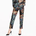 J.Crew Pull-on pant in paisley