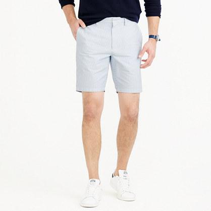J.Crew 9 oxford short in thin stripe