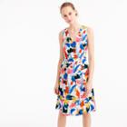 J.Crew A-line dress in morning floral