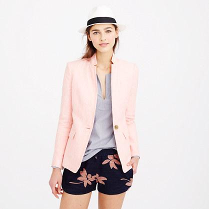 J.Crew Regent blazer in linen
