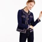 J.Crew Collection lady jacket with Liberty&reg; trim