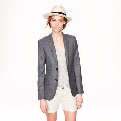 J.Crew Women's Ludlow blazer in Italian wool flannel