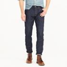 J.Crew 1040 Athletic selvedge jean in raw indigo