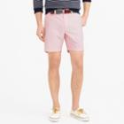 J.Crew 7 club short in oxford cloth in pink