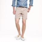 J.Crew 7 Stanton short in garment-dyed cotton