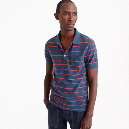 J.Crew Slub jersey polo in navy