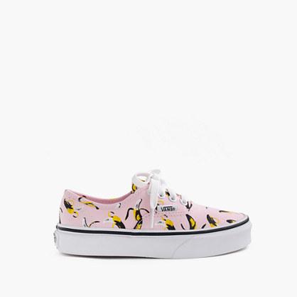 J.Crew Vans&reg; Authentic bananas sneakers