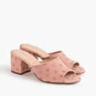 J.Crew All-day mules (60mm) in starry suede