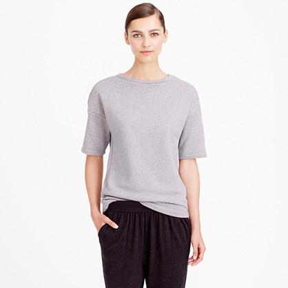 J.Crew Demylee&trade; Brooke fleece top