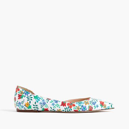 J.Crew Audrey flats in Liberty&reg; Edenham floral