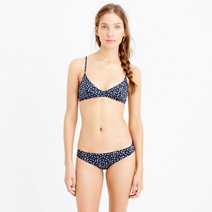 J.Crew French bikini top in dot