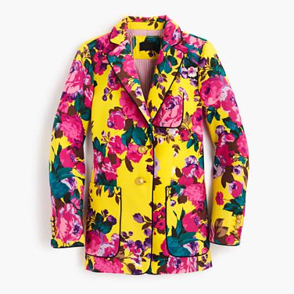 J.Crew Collection blazer in Ratti® acid rose
