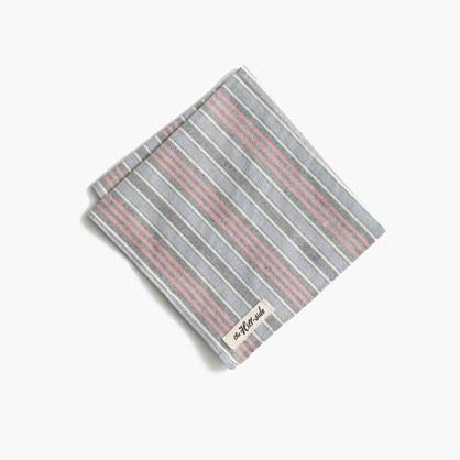 J.Crew The Hill-side® pocket square in border stripe