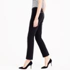 J.Crew Tall back-zip pant in bonded crepe