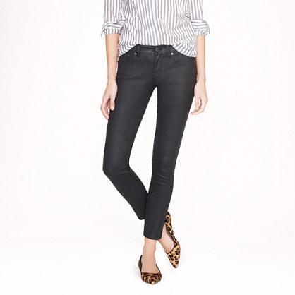 J.Crew Toothpick jean in coated denim