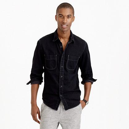J.Crew Wallace & Barnes denim workshirt