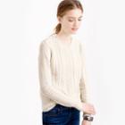 J.Crew Perfect cable sweater