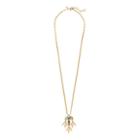 J.Crew Crystal rays pendant