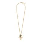 J.Crew Crystal rays pendant