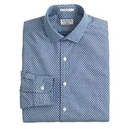 J.Crew Slim Albiate 1830 for J.Crew shirt in circle cross