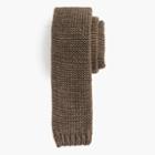 J.Crew Cotton m&eacute;lange knit tie