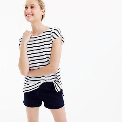 J.Crew Deck-striped short-sleeve T-shirt
