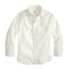 J.Crew Boys' linen shirt in white