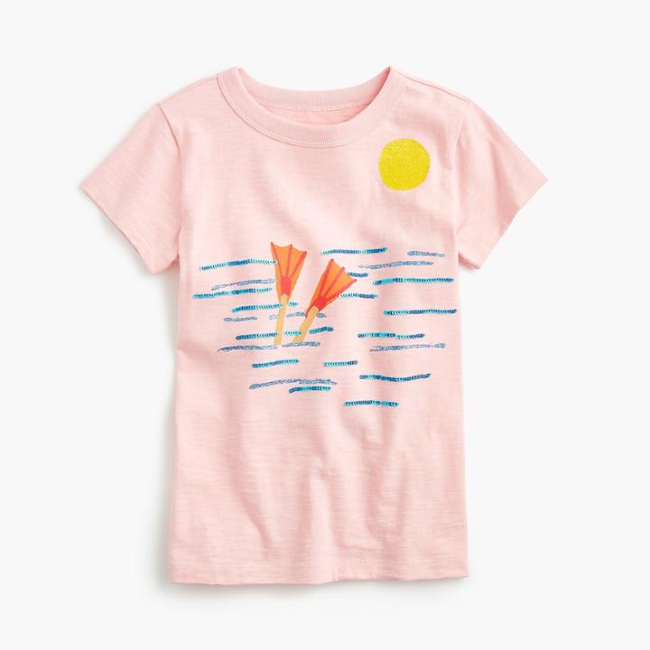 J.Crew Girls' deep dive T-shirt