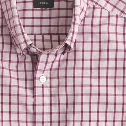 J.Crew Secret Wash shirt in classic check