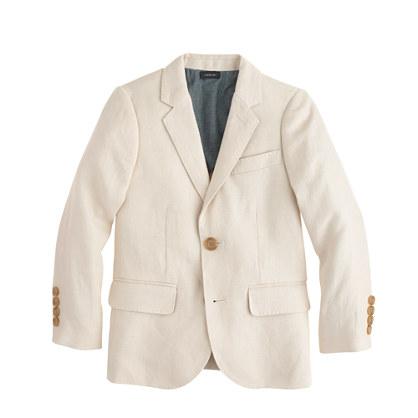 J.Crew Boys' Ludlow suit jacket in linen