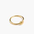 J.Crew Demi-fine 14k gold-plated knot ring